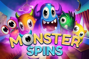Арт слота Monster Spins